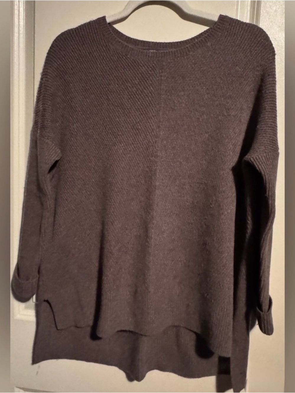 Vince Women's Crewneck Sweater in Chocolate Brown